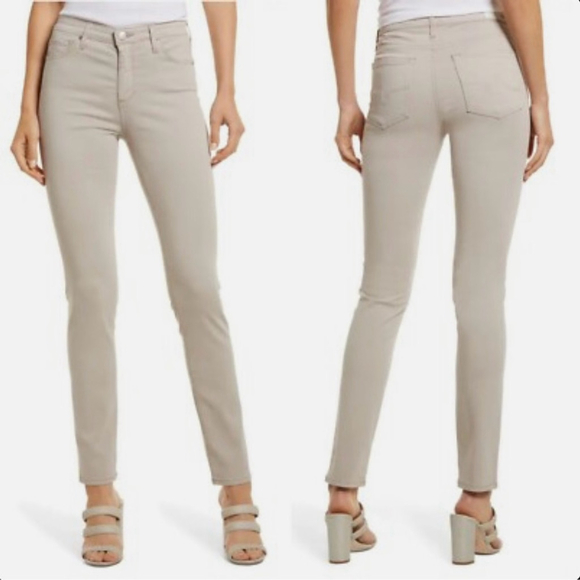 Ag Adriano Goldschmied The Prima Crop Mid Rise Cigarette Crop Jeans - 27